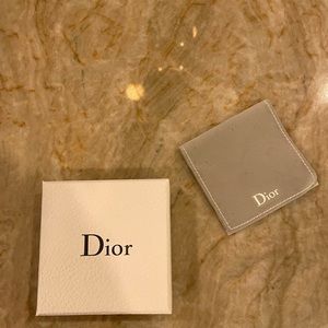 Dior jewelry gift box and Dior pouch